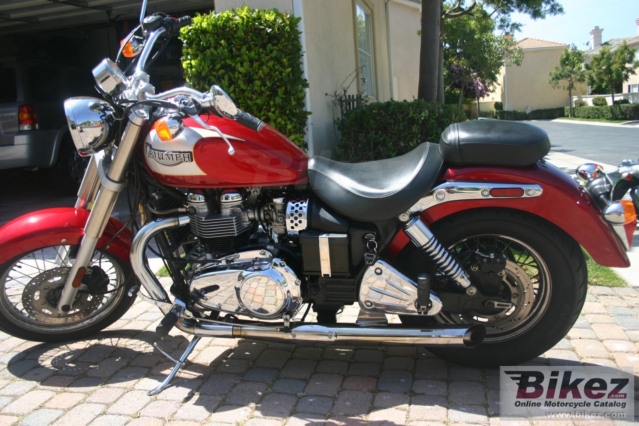 Triumph Bonneville America poster